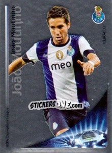 Sticker João Moutinho - Key Player - UEFA Champions League 2012-2013 - Panini