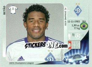 Sticker Betão - UEFA Champions League 2012-2013 n. 33 - Panini