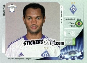 Sticker Raffael - UEFA Champions League 2012-2013 n. 44 - Panini