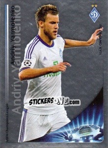 Sticker Andriy Yarmolenko - Key Player - UEFA Champions League 2012-2013 n. 47 - Panini