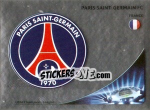 Sticker Paris Saint-Germain FC Badge - UEFA Champions League 2012-2013 - Panini