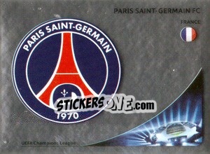 Sticker Paris Saint-Germain FC Badge - UEFA Champions League 2012-2013 n. 48 - Panini