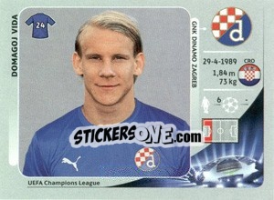 Figurina Domagoj Vida - UEFA Champions League 2012-2013 - Panini