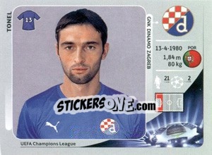 Cromo Tonel - UEFA Champions League 2012-2013 - Panini