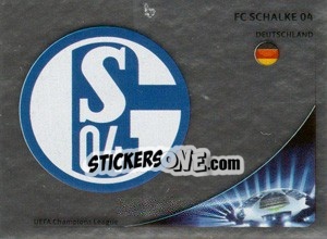 Sticker FC Schalke 04 Badge - UEFA Champions League 2012-2013 n. 102 - Panini