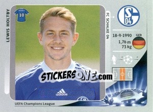 Sticker Lewis Holtby - UEFA Champions League 2012-2013 - Panini