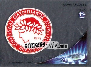 Sticker Olympiacos FC Badge - UEFA Champions League 2012-2013 - Panini