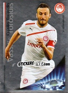 Sticker Vasilis Torosidis - Key Player - UEFA Champions League 2012-2013 - Panini