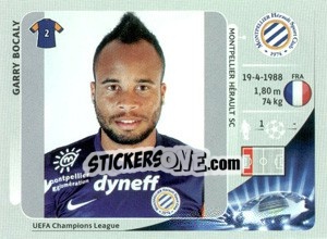 Sticker Garry Bocaly - UEFA Champions League 2012-2013 - Panini