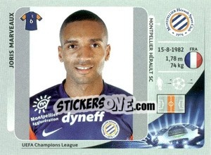 Sticker Joris Marveaux - UEFA Champions League 2012-2013 n. 148 - Panini
