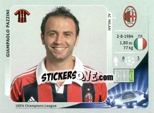 Figurina Giampaolo Pazzini - UEFA Champions League 2012-2013 - Panini