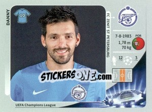 Sticker Danny - UEFA Champions League 2012-2013 n. 188 - Panini