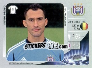 Sticker Silvio Proto - UEFA Champions League 2012-2013 n. 193 - Panini