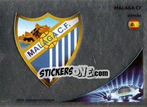 Sticker Málaga CF Badge - UEFA Champions League 2012-2013 n. 210 - Panini