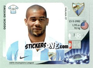 Sticker Oguchi Onyewu - UEFA Champions League 2012-2013 n. 215 - Panini
