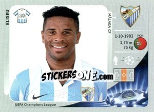 Sticker Eliseu - UEFA Champions League 2012-2013 n. 217 - Panini