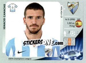 Figurina Ignacio Camacho - UEFA Champions League 2012-2013 - Panini