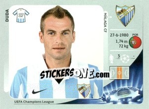 Sticker Duda - UEFA Champions League 2012-2013 n. 221 - Panini
