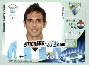Sticker Roque Santa Cruz - UEFA Champions League 2012-2013 n. 226 - Panini