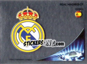 Sticker Real Madrid CF Badge - UEFA Champions League 2012-2013 n. 228 - Panini