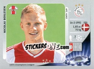 Cromo Nicolai Boilesen - UEFA Champions League 2012-2013 n. 267 - Panini