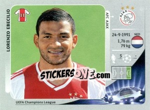 Sticker Lorenzo Ebecilio - UEFA Champions League 2012-2013 n. 278 - Panini
