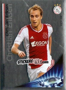 Sticker Christian Eriksen - Key Player - UEFA Champions League 2012-2013 - Panini