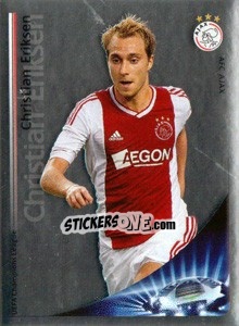 Sticker Christian Eriksen - Key Player - UEFA Champions League 2012-2013 n. 281 - Panini