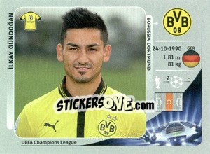 Sticker Ílkay Gündoğan - UEFA Champions League 2012-2013 n. 291 - Panini