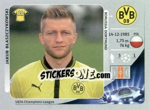 Figurina Jakub Błaszczykowski - UEFA Champions League 2012-2013 - Panini