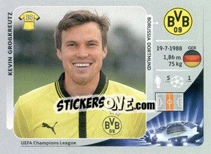 Sticker Kevin Großkreutz - UEFA Champions League 2012-2013 - Panini