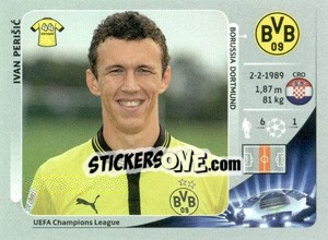 Sticker Ivan Perišic - UEFA Champions League 2012-2013 n. 295 - Panini