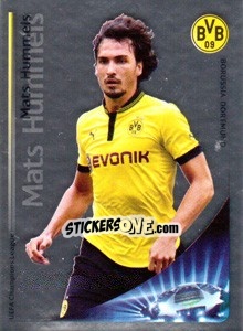 Sticker Mats Hummels - Key Player - UEFA Champions League 2012-2013 - Panini