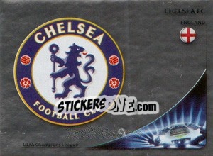 Sticker Chelsea FC Badge - UEFA Champions League 2012-2013 n. 300 - Panini
