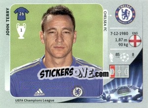 Sticker John Terry - UEFA Champions League 2012-2013 n. 302 - Panini