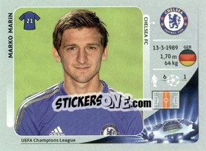 Figurina Marko Marin - UEFA Champions League 2012-2013 - Panini