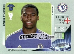 Sticker Daniel Sturridge - UEFA Champions League 2012-2013 n. 315 - Panini