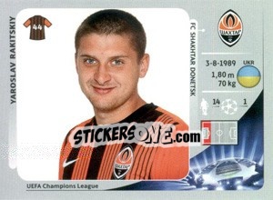 Figurina Yaroslav Rakitskiy - UEFA Champions League 2012-2013 - Panini