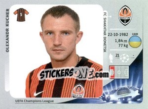 Sticker Olexandr Kucher - UEFA Champions League 2012-2013 - Panini