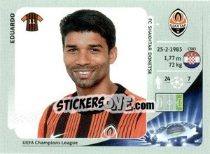 Sticker Eduardo da Silva - UEFA Champions League 2012-2013 - Panini