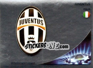 Cromo Juventus Badge - UEFA Champions League 2012-2013 - Panini