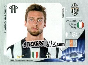 Cromo Claudio Marchisio - UEFA Champions League 2012-2013 - Panini