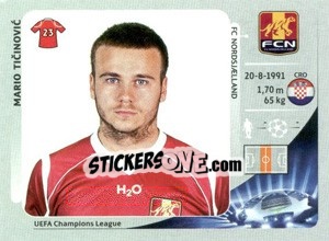 Sticker Mario Ticinovic - UEFA Champions League 2012-2013 - Panini