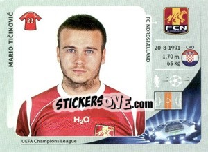 Sticker Mario Ticinovic - UEFA Champions League 2012-2013 n. 365 - Panini