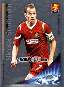 Sticker Nicolai Stokholm / Key Player - UEFA Champions League 2012-2013 n. 371 - Panini