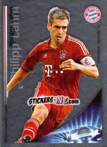 Sticker Philipp Lahm - Key Player - UEFA Champions League 2012-2013 n. 389 - Panini