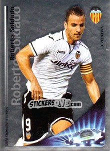 Sticker Roberto Soldado - Key Player - UEFA Champions League 2012-2013 - Panini
