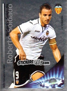 Sticker Roberto Soldado - Key Player - UEFA Champions League 2012-2013 n. 407 - Panini