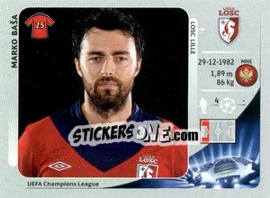 Sticker Marko Baša - UEFA Champions League 2012-2013 n. 413 - Panini