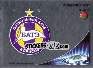 Sticker FC BATE Borisov Badge - UEFA Champions League 2012-2013 - Panini
